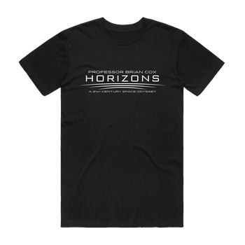 HORIZONS BLACK T-SHIRT