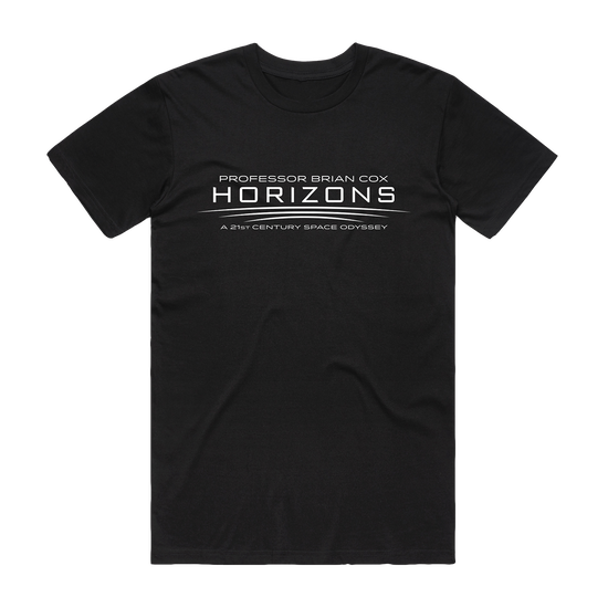HORIZONS BLACK T-SHIRT