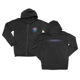 UK Constellation Patch Zip Hoodie