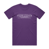 HORIZONS PURPLE T-SHIRT
